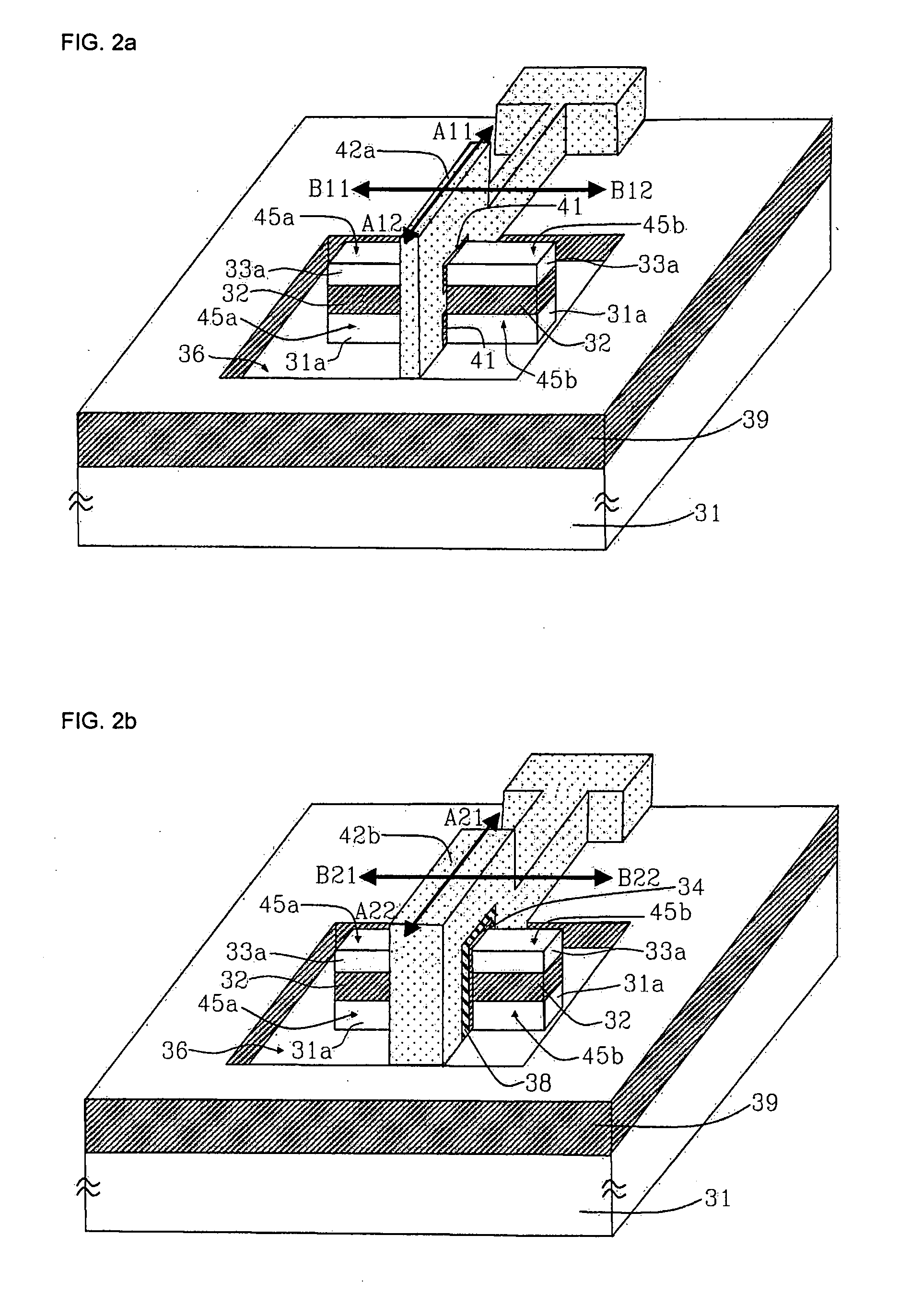 Multi-gate MOS transistor and method of manufacturing the same