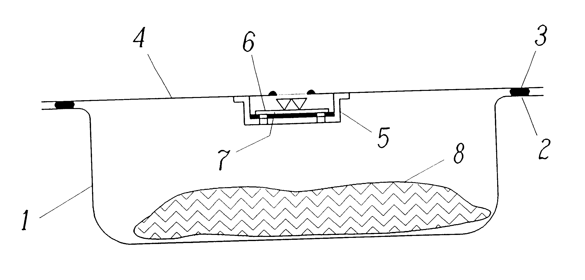 Microwavable food package having valve and method of use