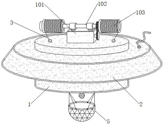 A high-efficiency fishing device