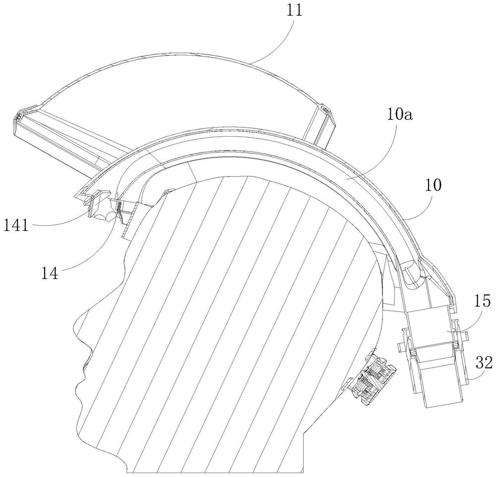 Power air supply filtering type respirator