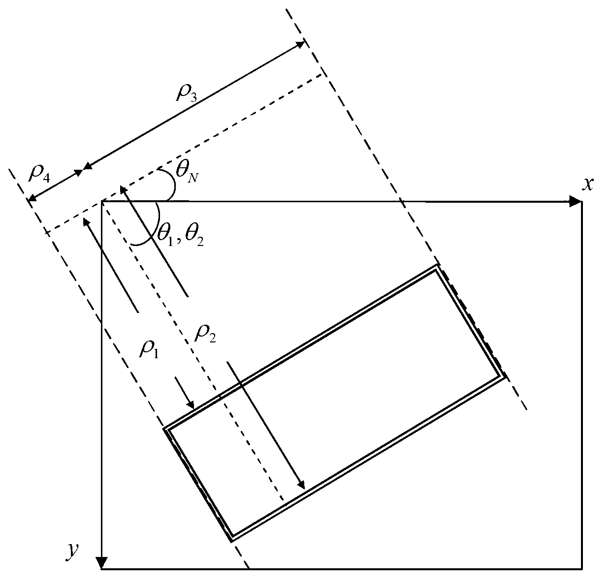 Rectangular seal positioning method and device aiming at certificate image