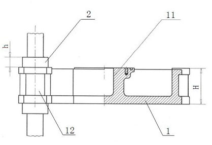 Slider structure for three-beam and four-post hydraulic press