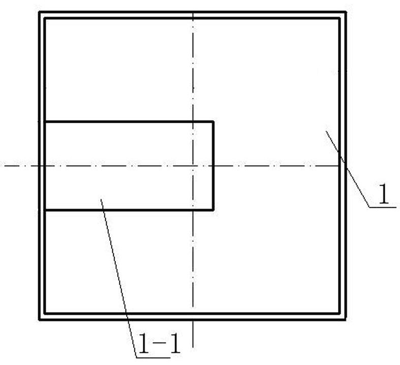 The starting method of square billet continuous casting