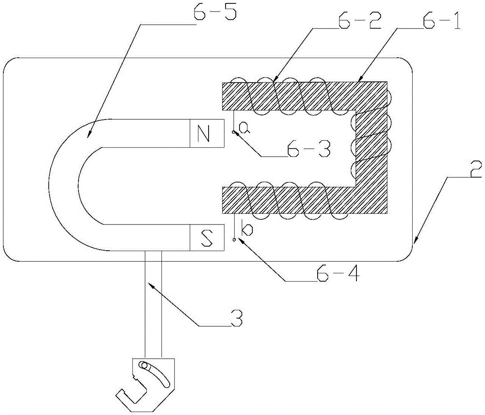 Air switch state detection device, air switch and air switch state detection system