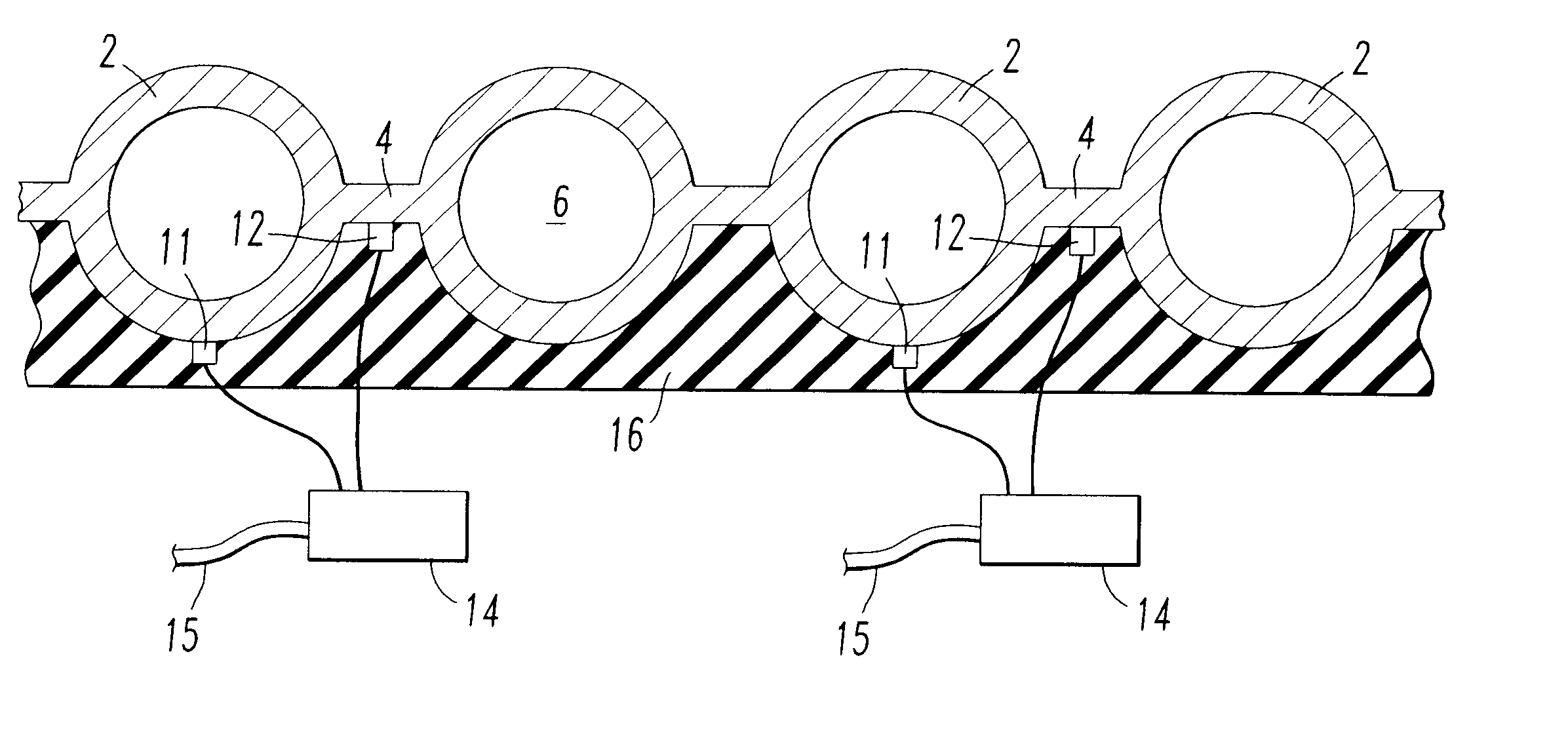 Method of monitoring heat flux and controlling corrosion of furnace wall tubes