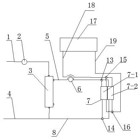 Continuous CRRT machine capacity balancing device