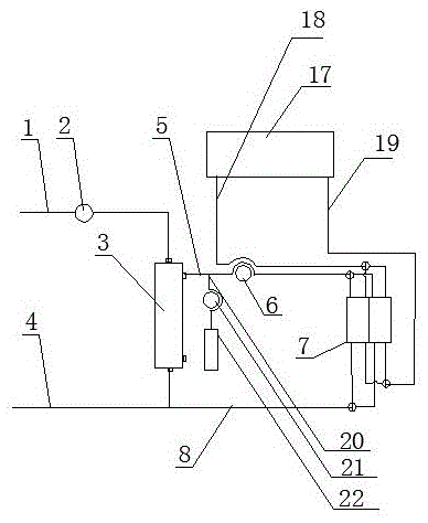 Continuous CRRT machine capacity balancing device