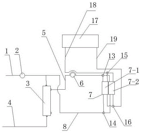 Continuous CRRT machine capacity balancing device