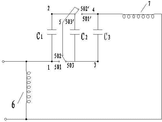 Single-phase motor starting and running device with pure alternating current capacitor