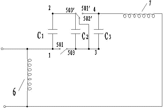 Single-phase motor starting and running device with pure alternating current capacitor