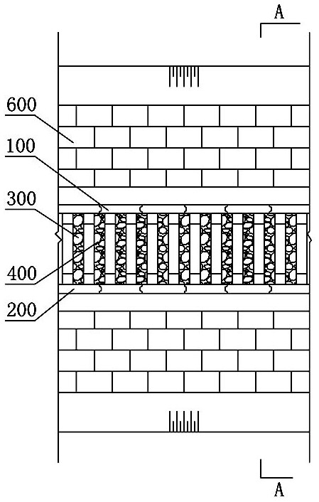 Construction method of composite ecological revetment