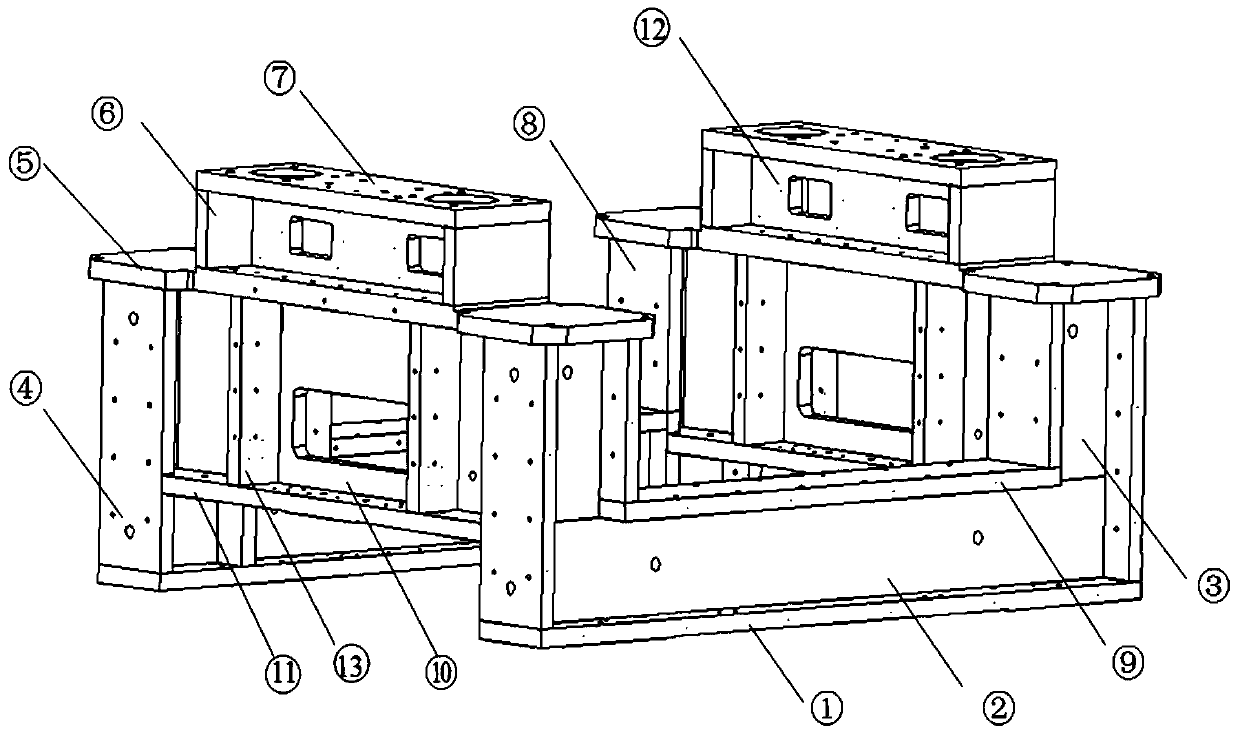 A high-precision optical instrument base frame welding process