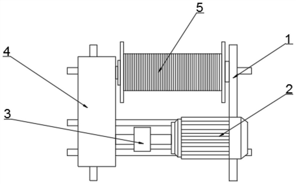 Lifting mechanism of bridge crane