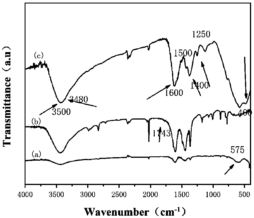 Magnetic nano-microsphere and method for extracting and analyzing five trace quinolone antibiotics in water body by virtue of magnetic nano-microsphere