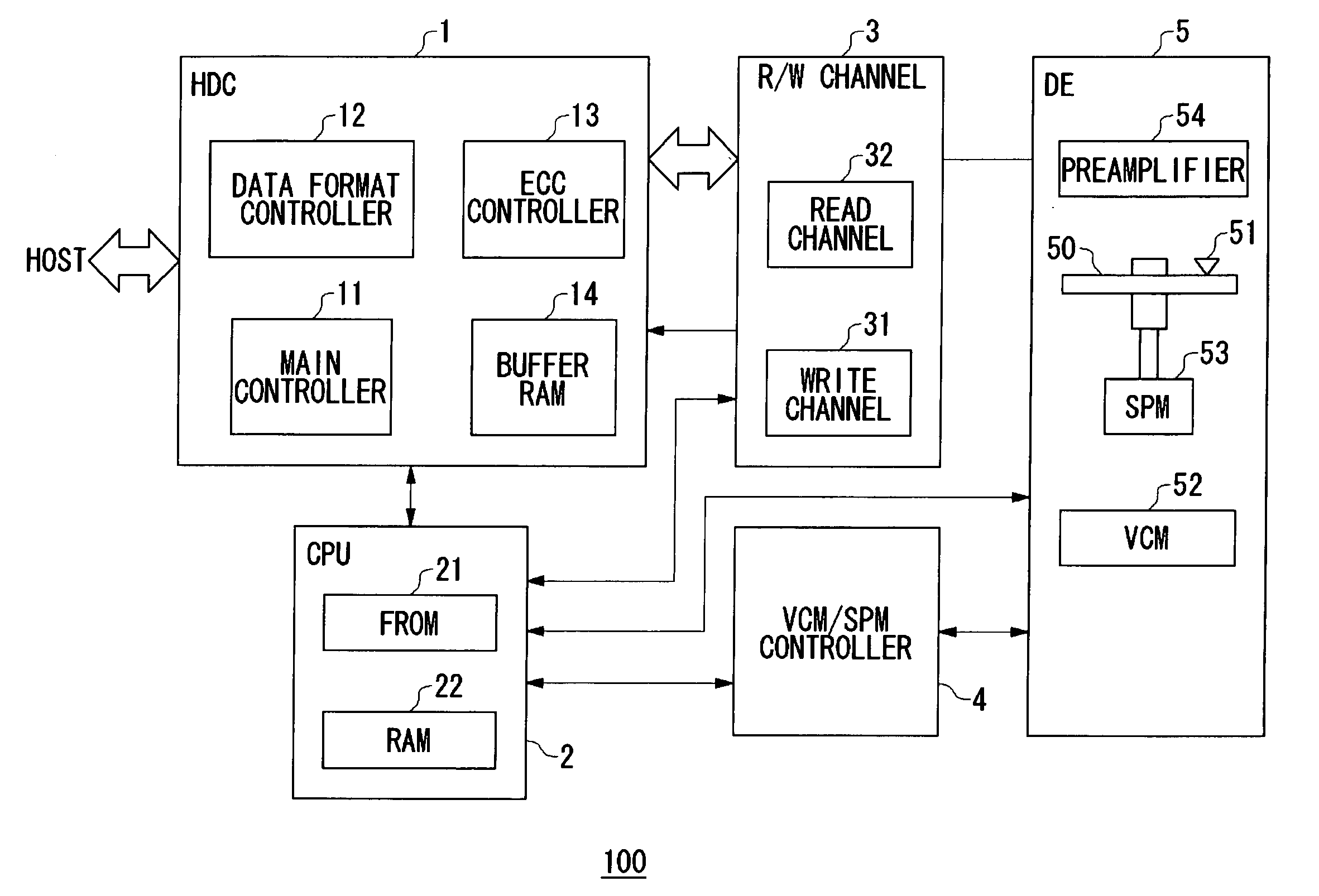 Data writing apparatus and a storage system