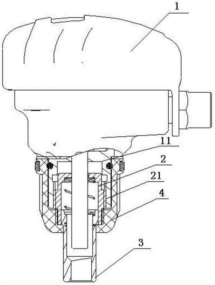 Palm hammer nailing depth adjustment mechanism