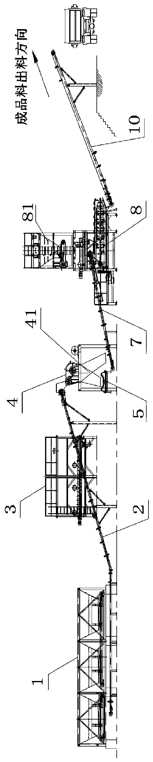 Solidified soil plant mixing treatment method and equipment thereof