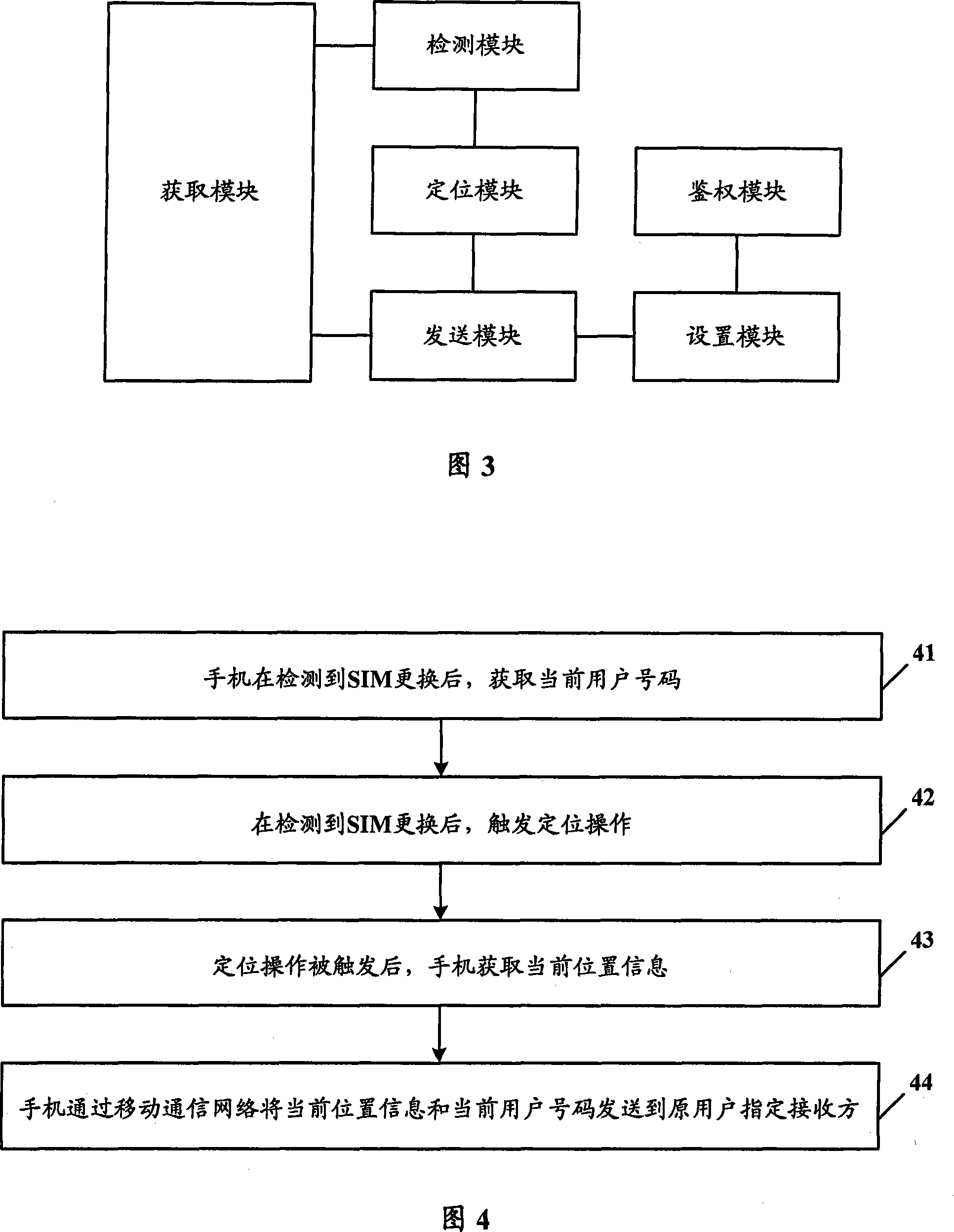 Mobile phone and its tracing implementing method