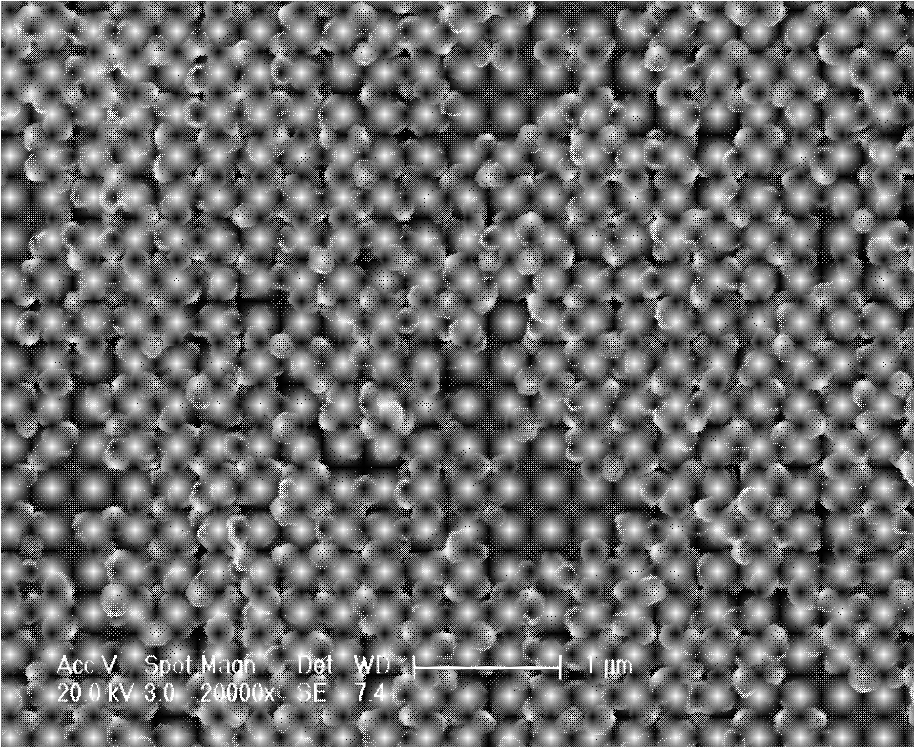 Affinity adsorption biodegradation membrane and preparation method thereof