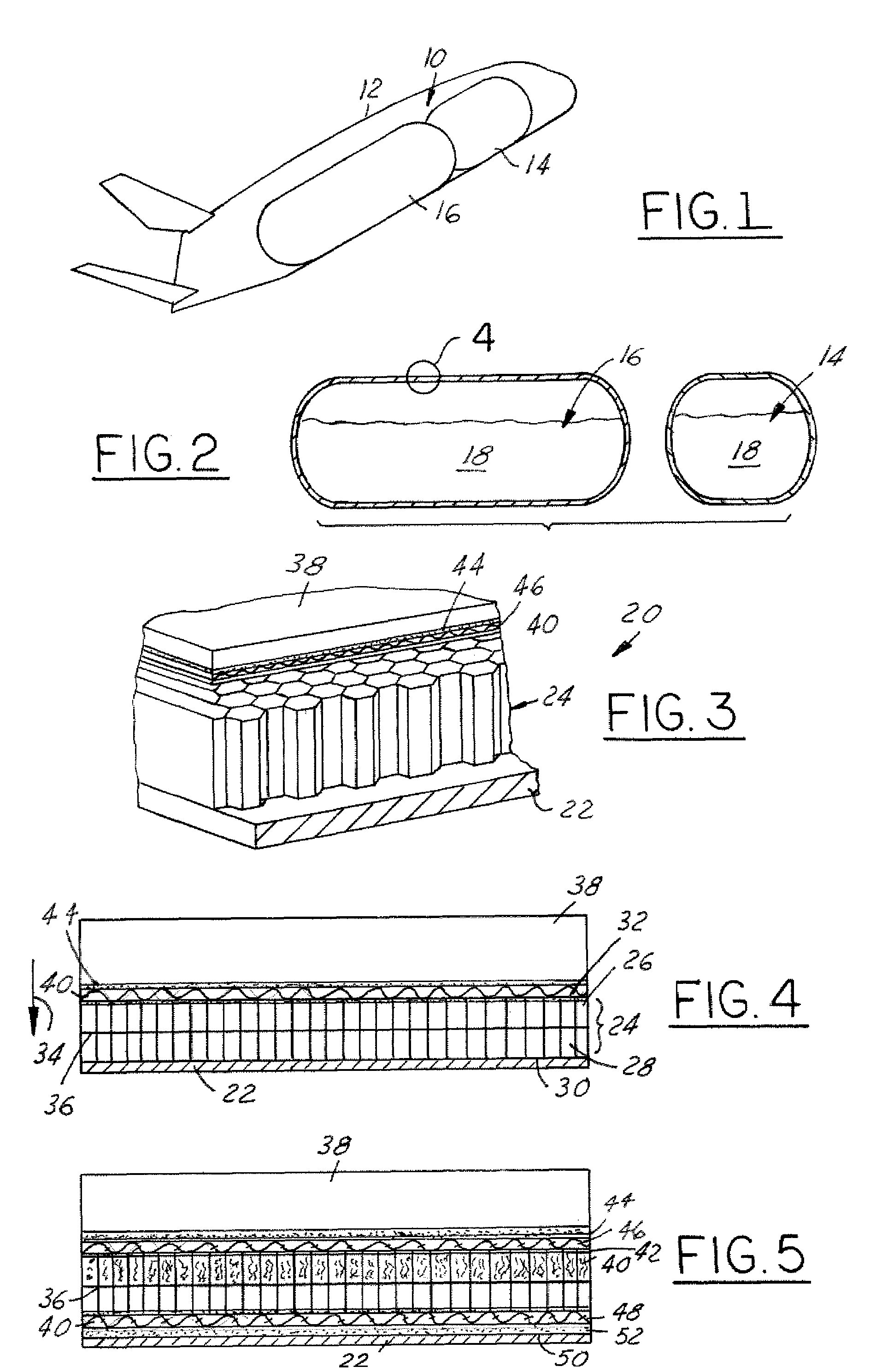 Cryogenic fuel tank insulation assembly