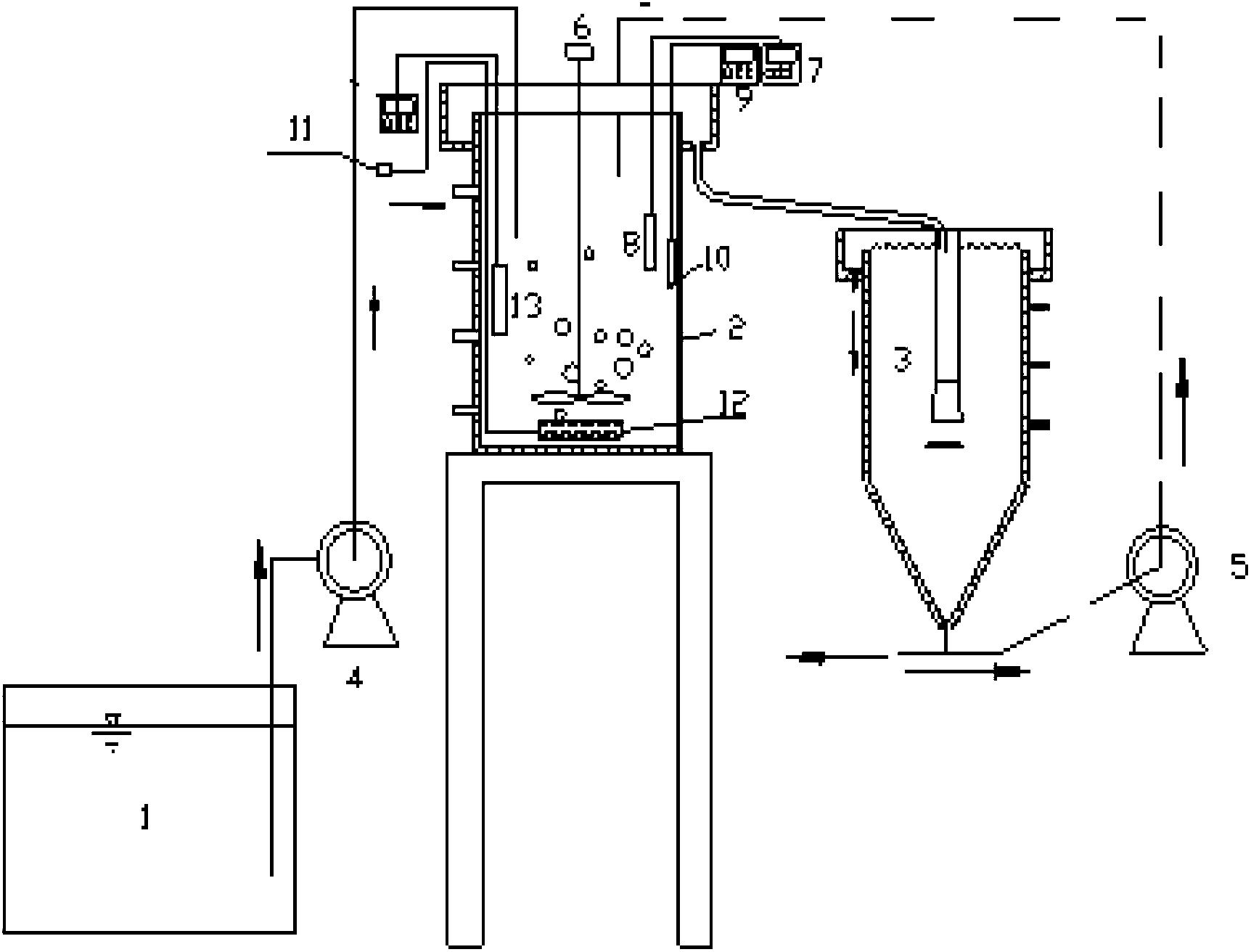 Method for regulating and controlling nitrogen proportion of partial nitrosation effluent of low-ammonia-nitrogen continuous stirred-tank reactor (CSTR) at normal temperature
