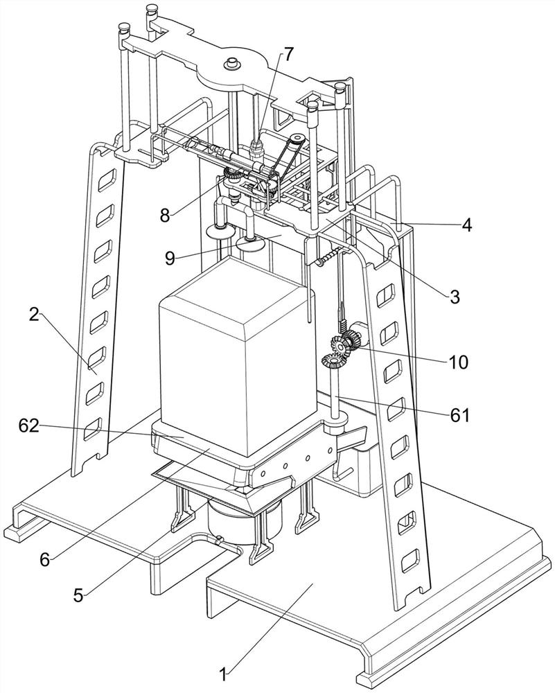 Rotary workbench for disassembling waste household appliances