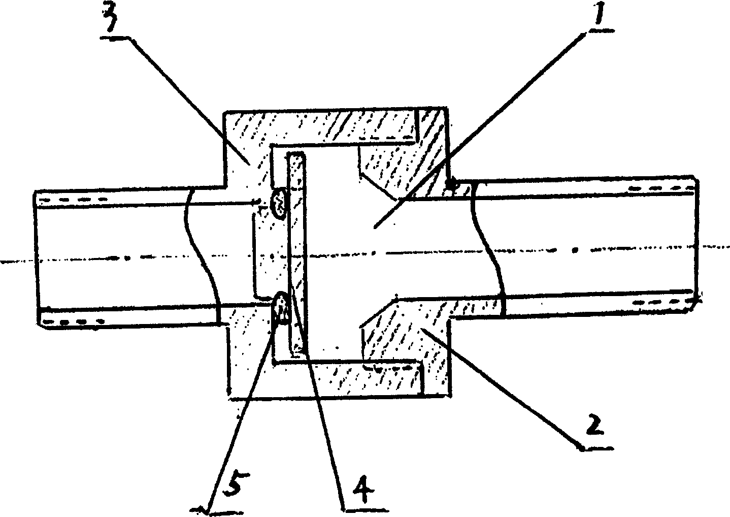 Anti-theft device of water meter