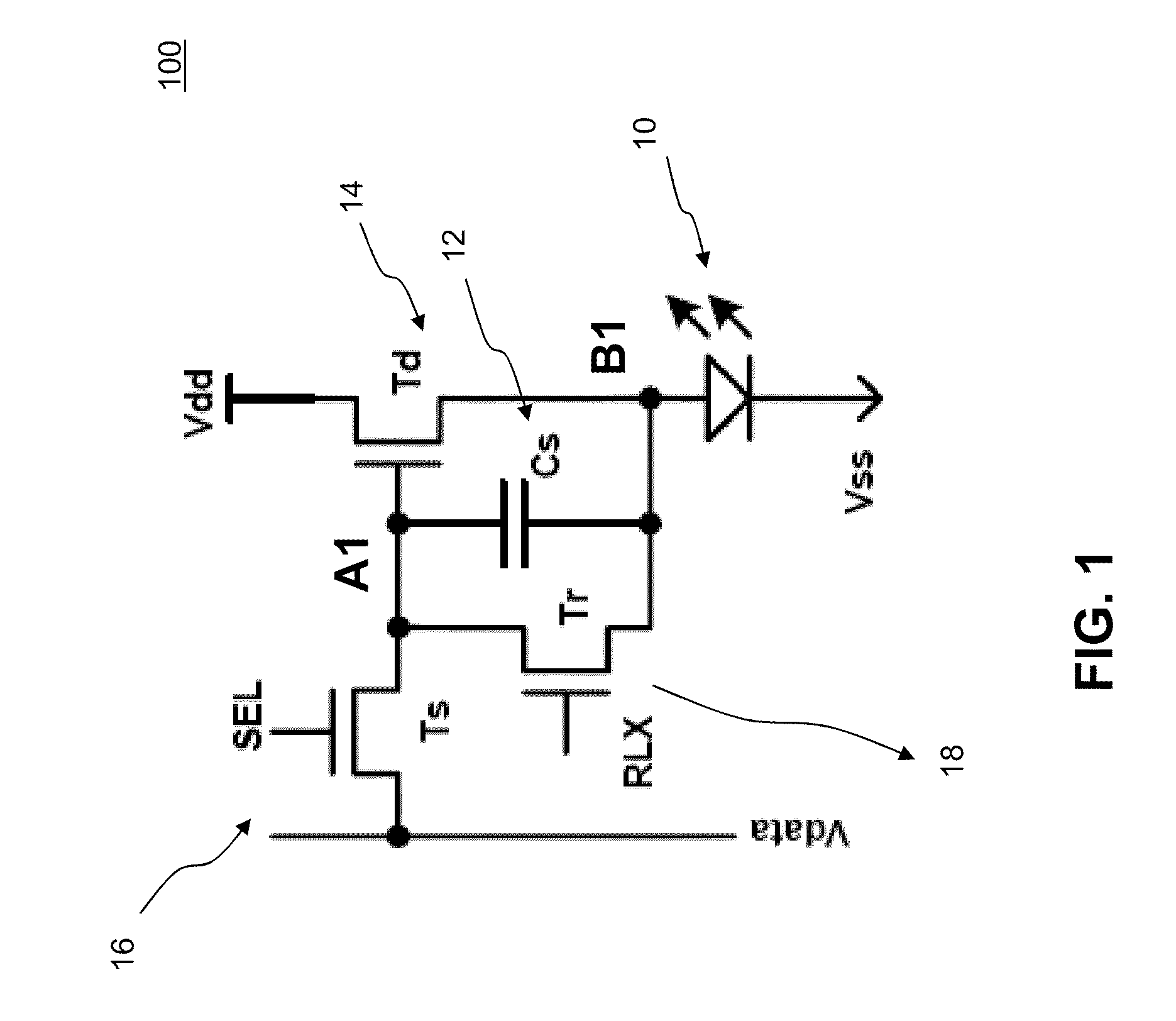 Pixel circuit, display system and driving method thereof