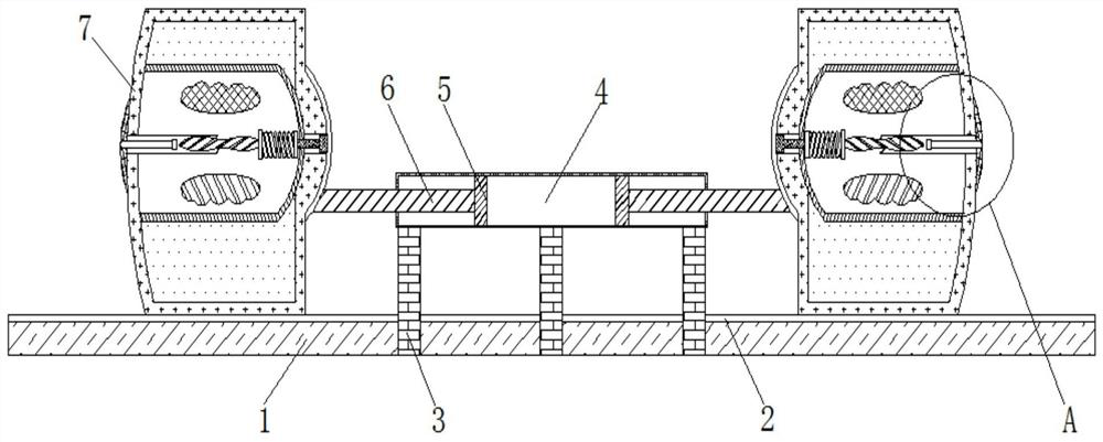 Clamping device for television display screen detection
