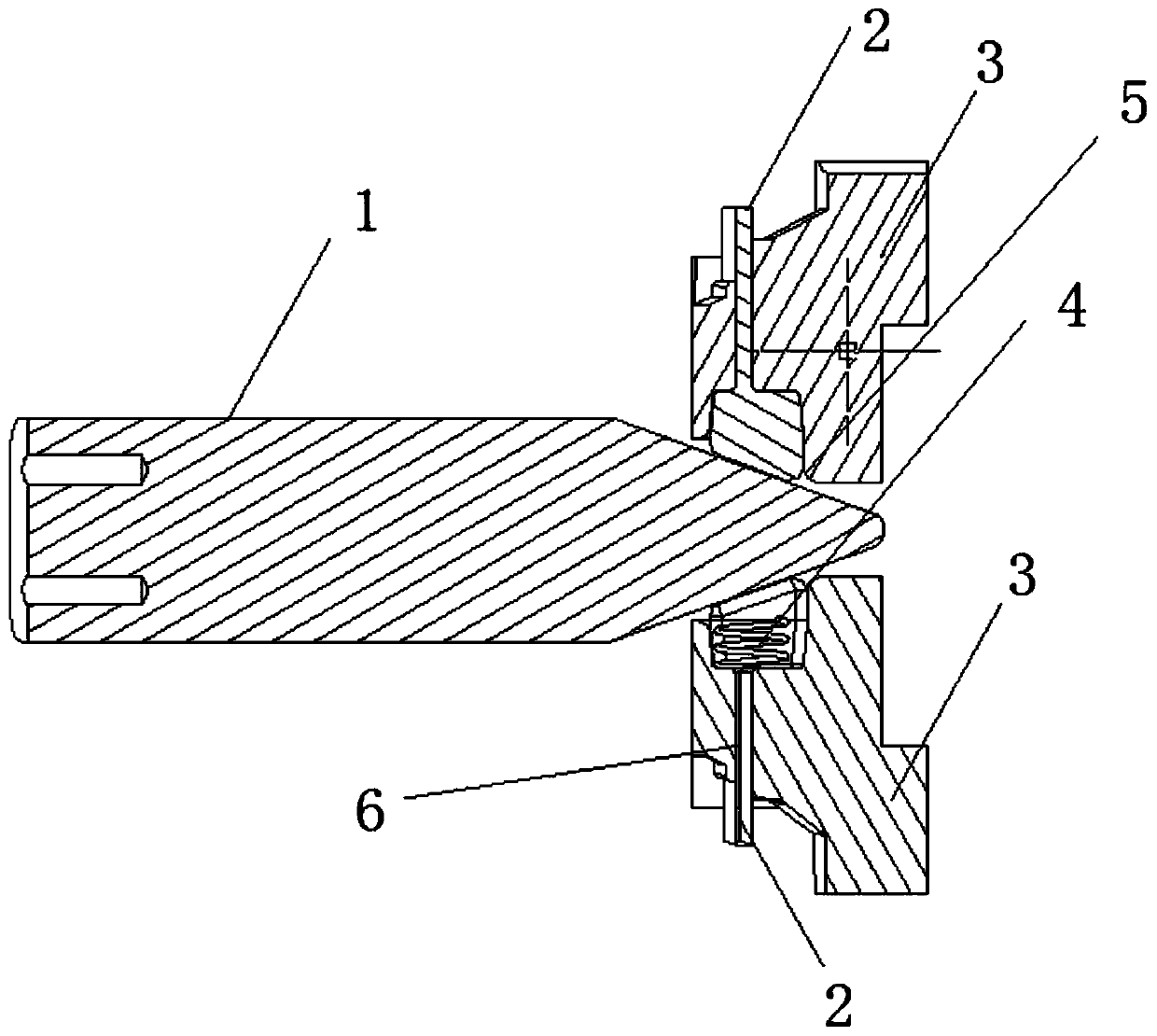 Mold automatic demoulding structure