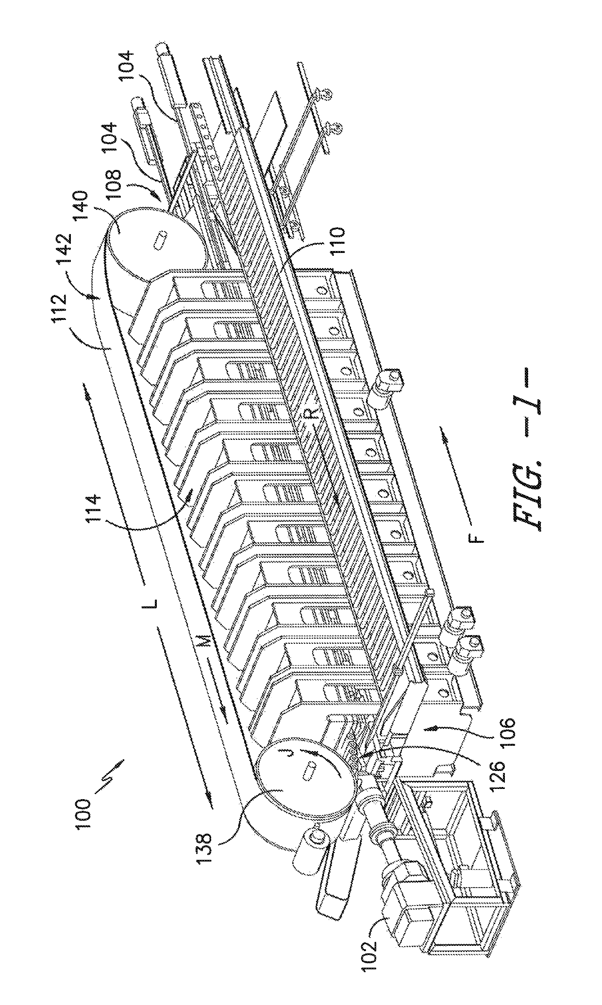 System for continuous tire tread extrusion, molding, and curing