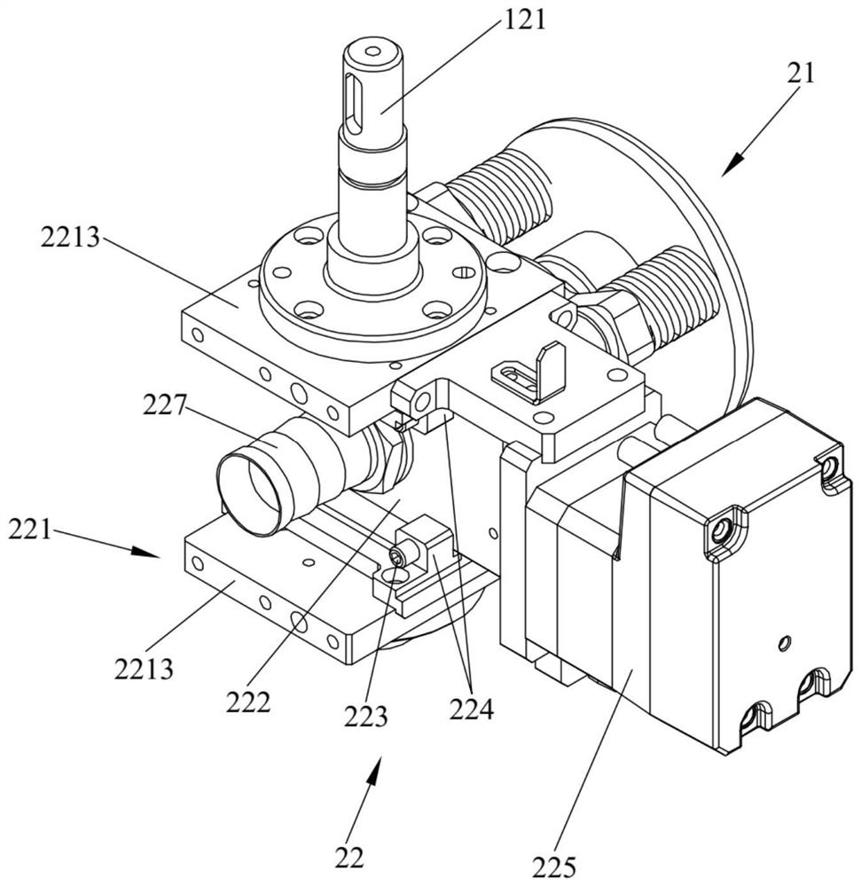 Gate valve control mechanism, plugging head, hole plugging device and hole plugging robot