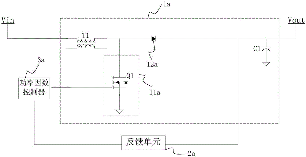 Direct current source power supply circuit