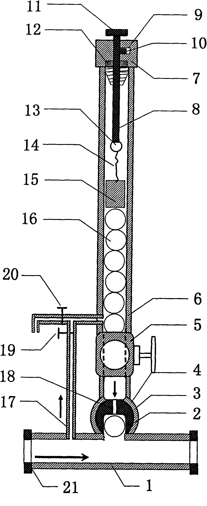 Ball taking and casting device, paraffin removal ball casting machine for oil transmission pipeline and ball casting method