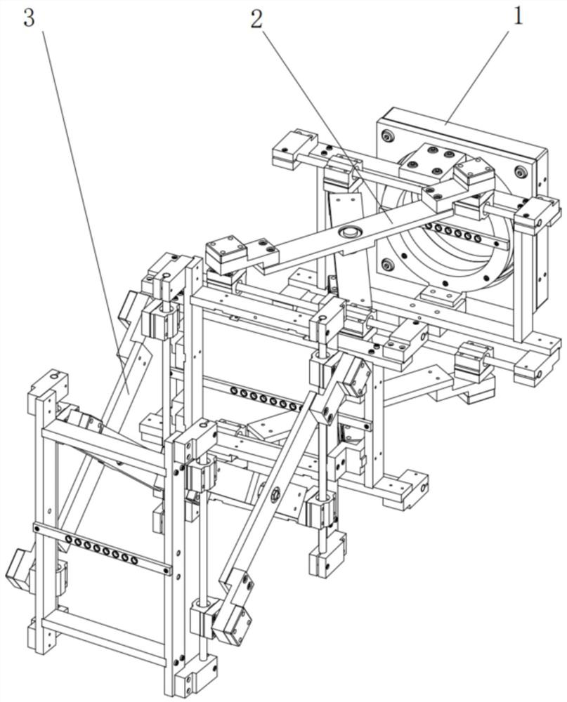Yarn guide device for fiber laying