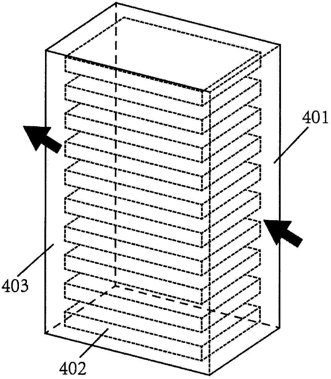 Floor air supplying data center air conditioning system integrated with T-type tree-shaped air supplying pipeline system