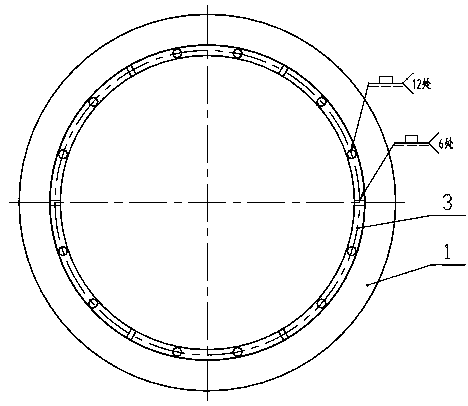 Composite build-up welding manufacturing method with corrosion resistant gasket welded to end part of flange
