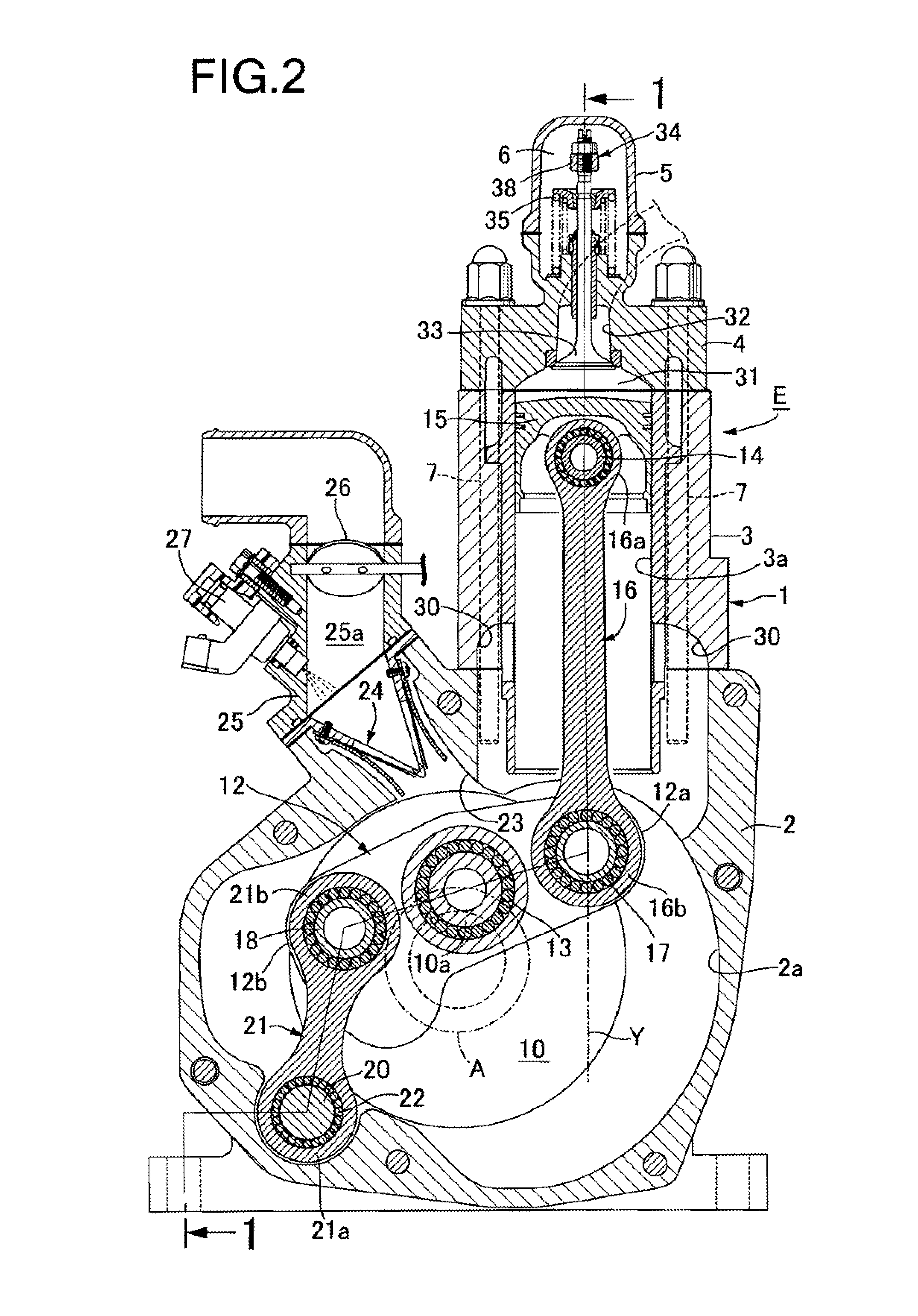 Premixed compression self-ignition engine