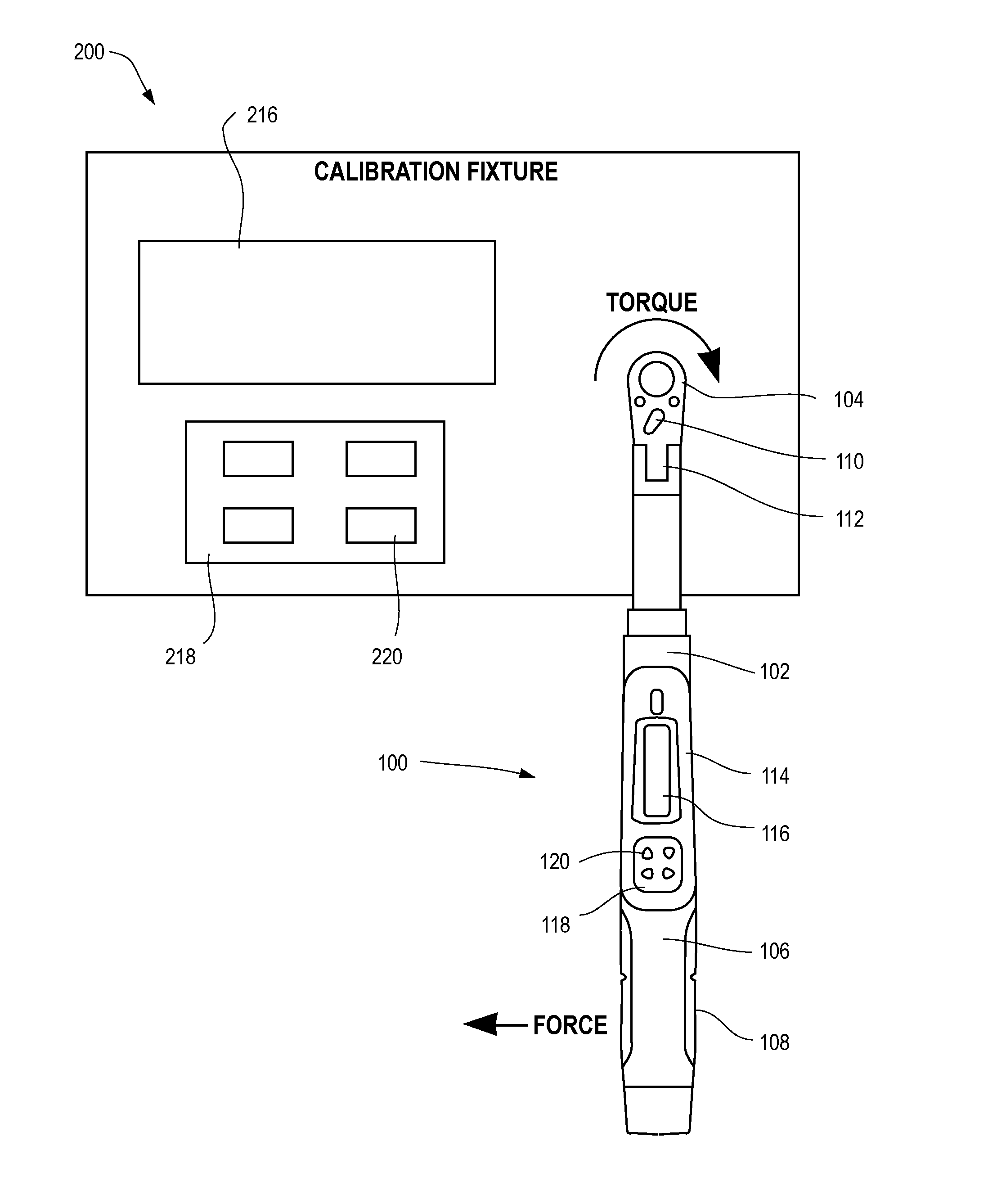 Method of Calibrating Torque Using Peak Hold Measurement on an Electronic Torque Wrench
