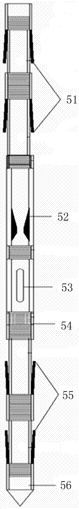 Ball-throwing type high energy gas fracturing device