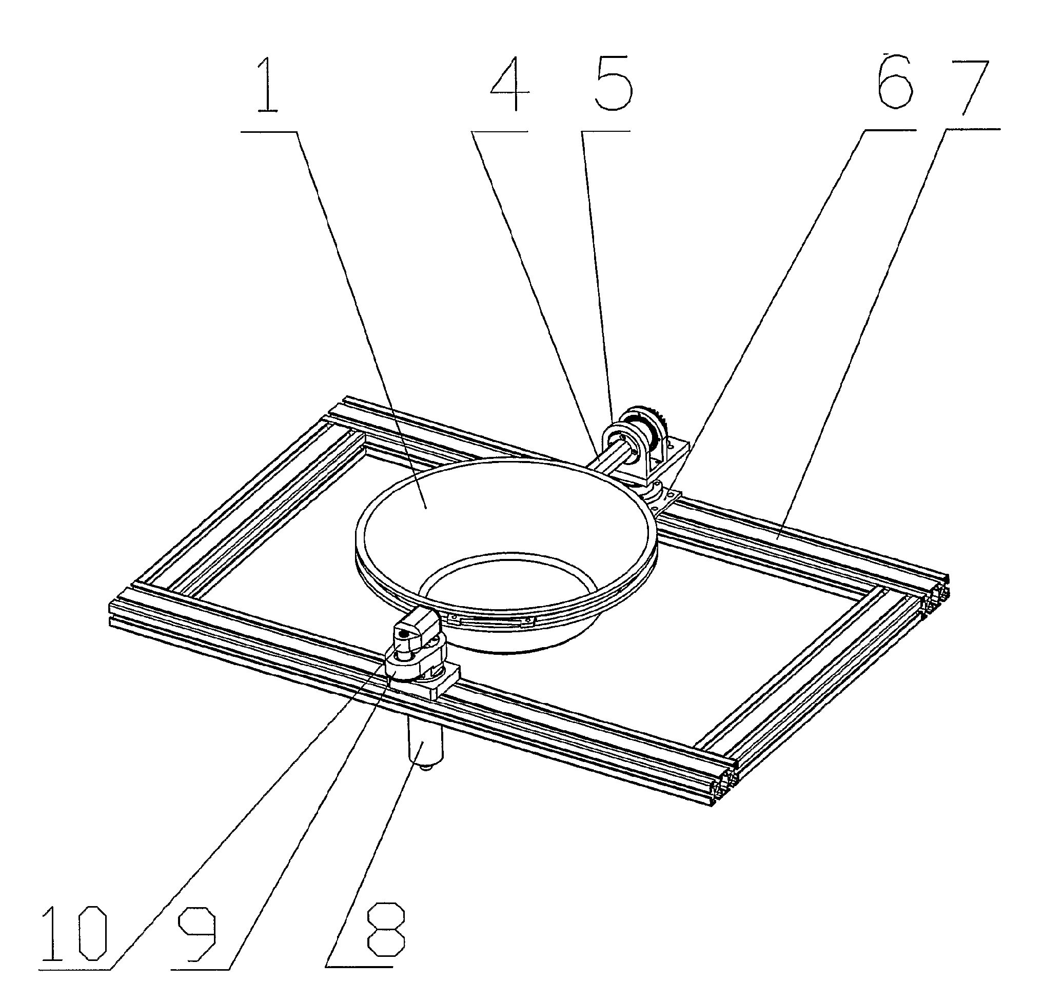 Pan-Turning Method and Device Thereof