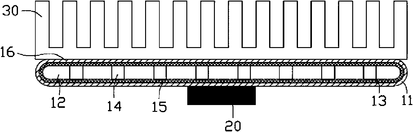 Uniform-temperature panel and manufacturing method thereof