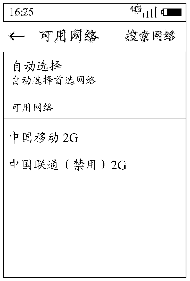 Method and device for searching network in dual-card mode