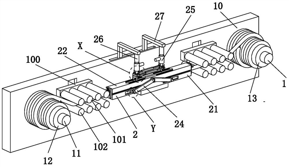 Equipment for implanting grating optical fiber sensor into steel strand cable body