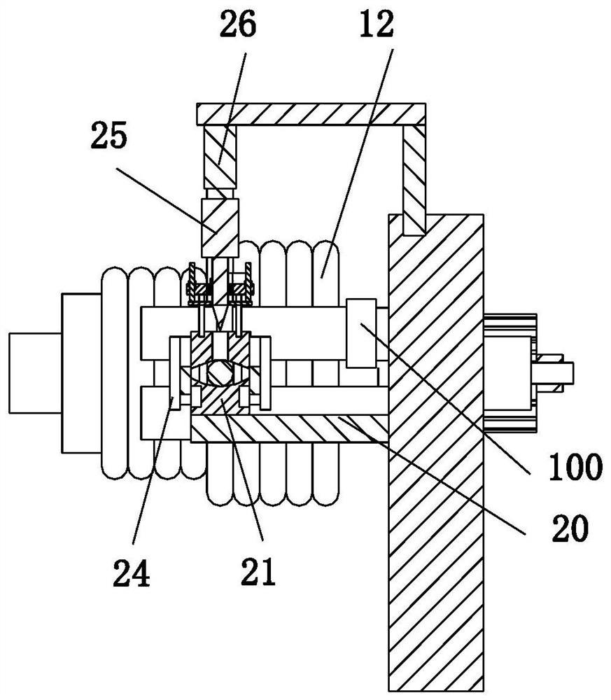 Equipment for implanting grating optical fiber sensor into steel strand cable body