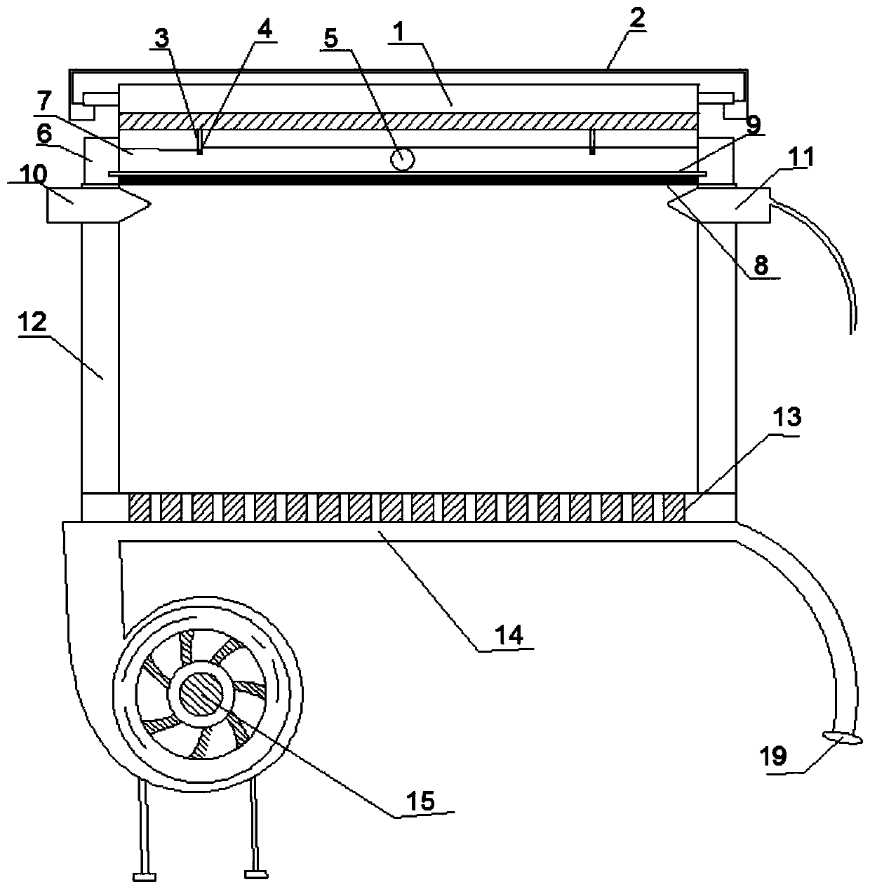 Roller shutter screen window capable of cleaning glasses