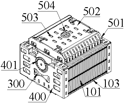 Cooling kit for led floodlights