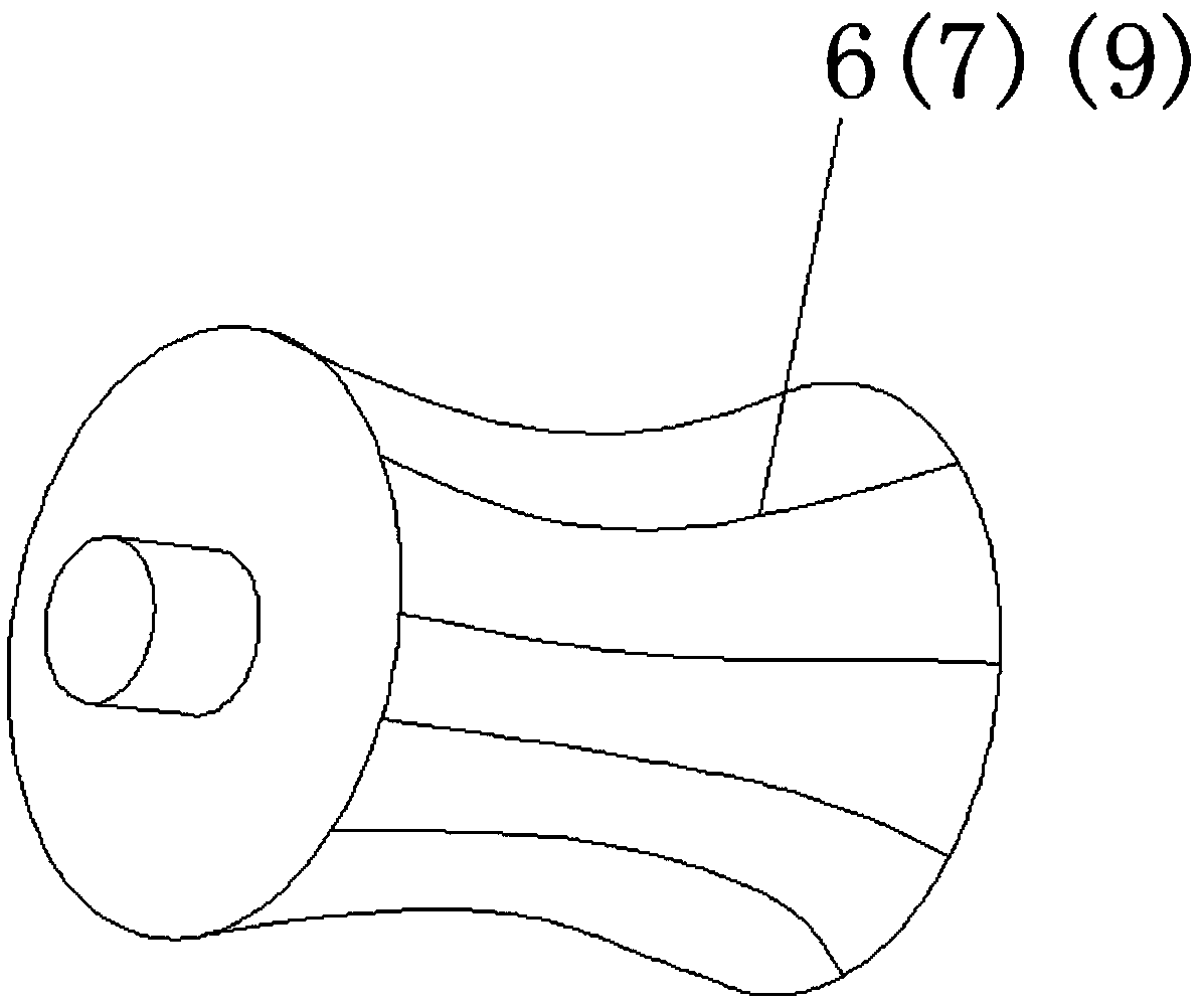 Mechanical yarn waxing device used for spinning machine and beneficial to rapid production