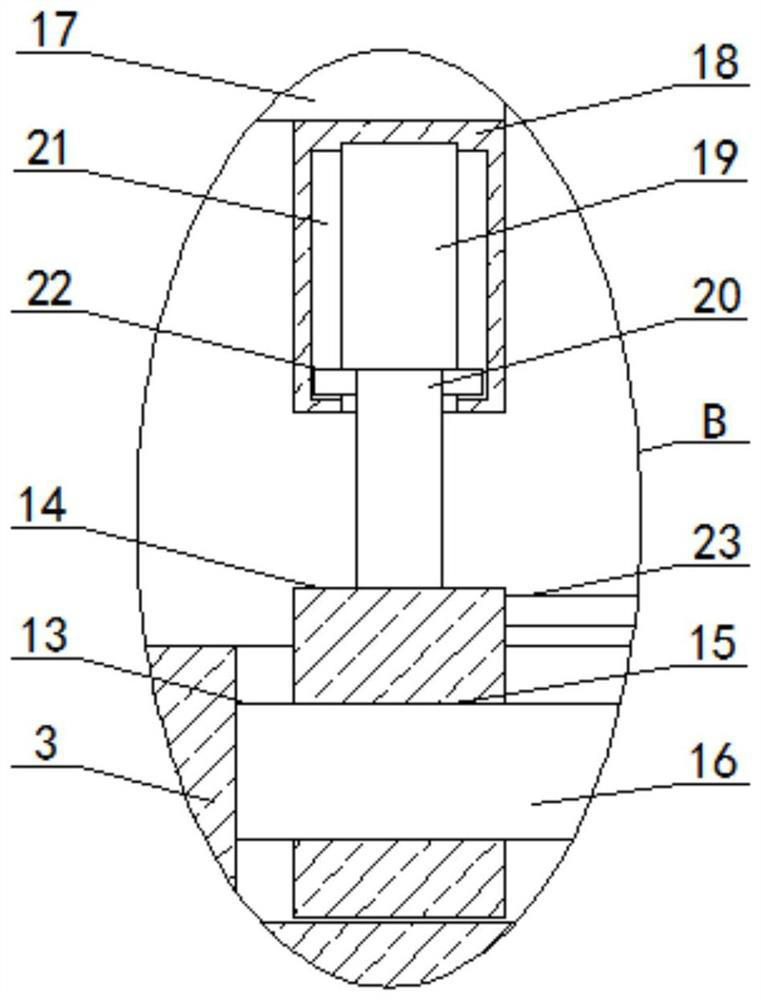 Wig dredging device convenient to operate