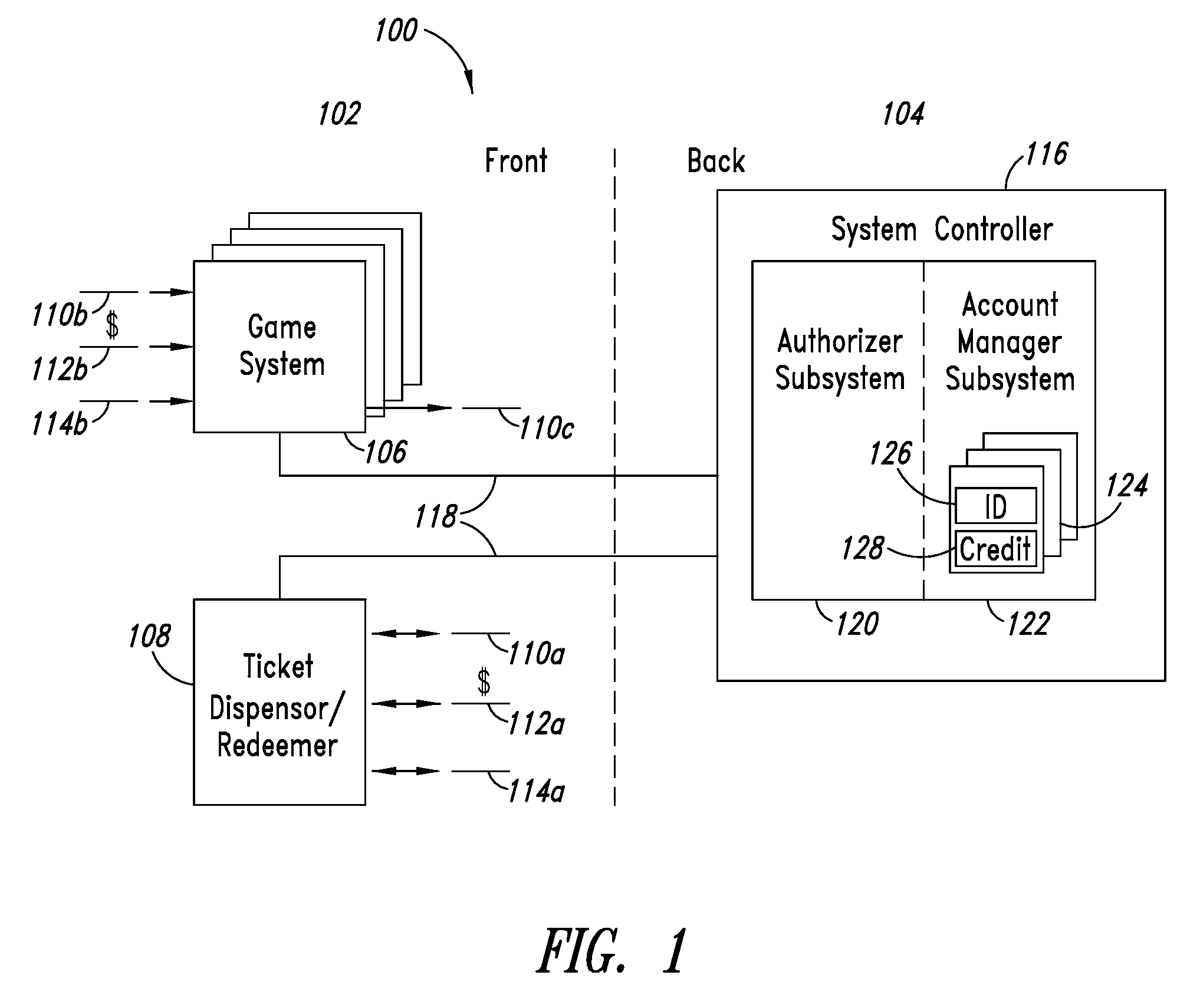 Systems, methods, and devices for providing purchases of instances of game play at a hybrid ticket/currency game machine